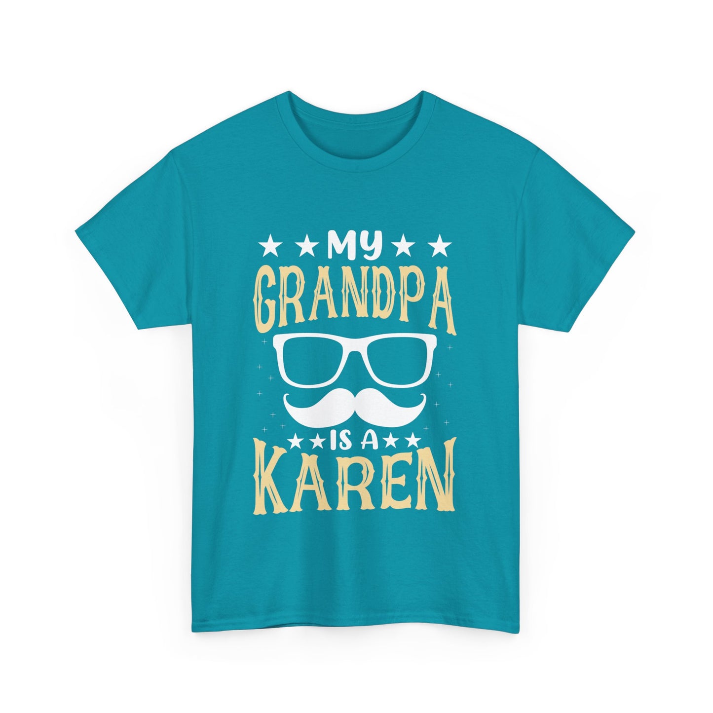 The Karens Collection T-shirts | Unisex Heavy Cotton Tee | My Grandpa Is A Karen Printify