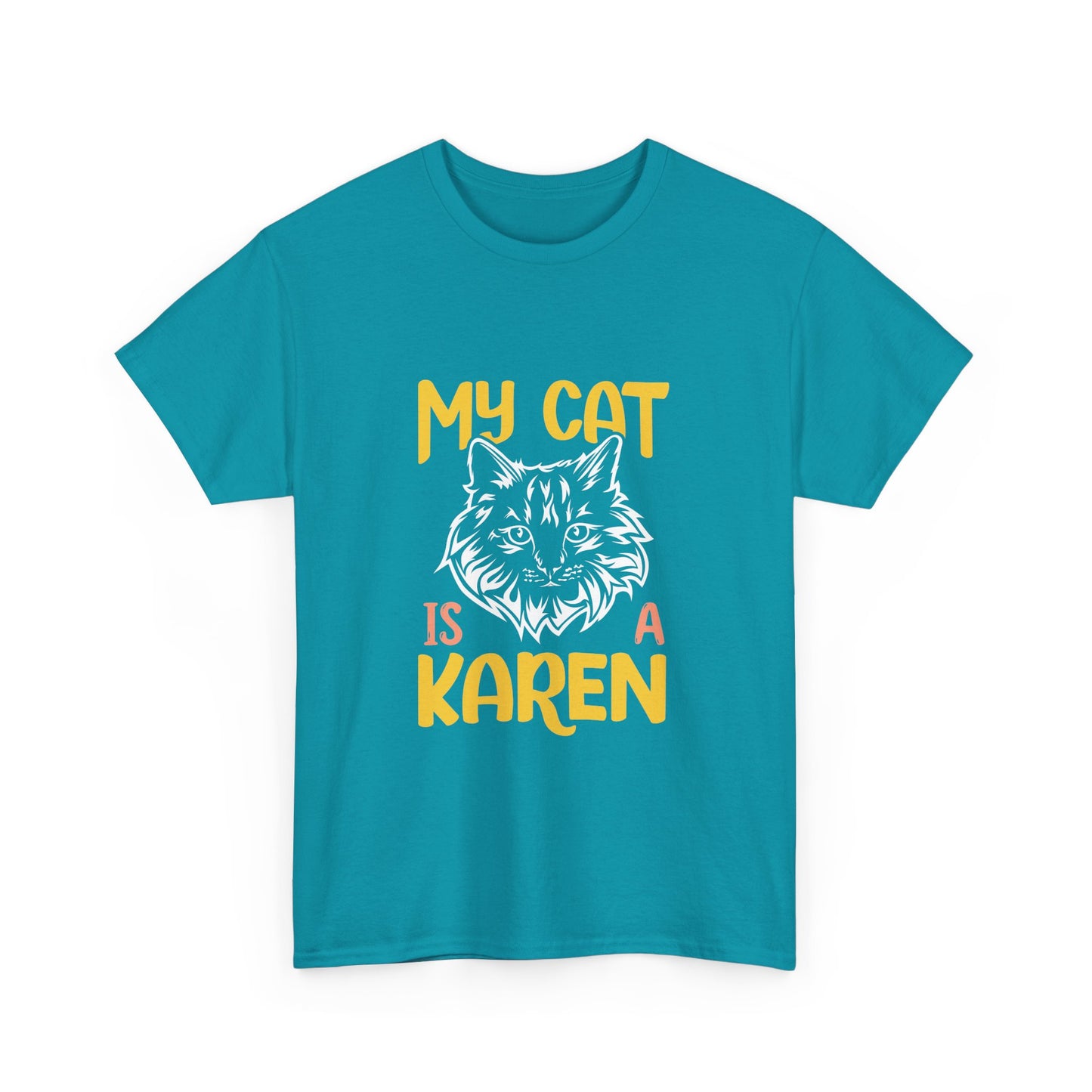 The Karens Collection T-shirts | Unisex Heavy Cotton Tee | My Cat Is A Karen Printify