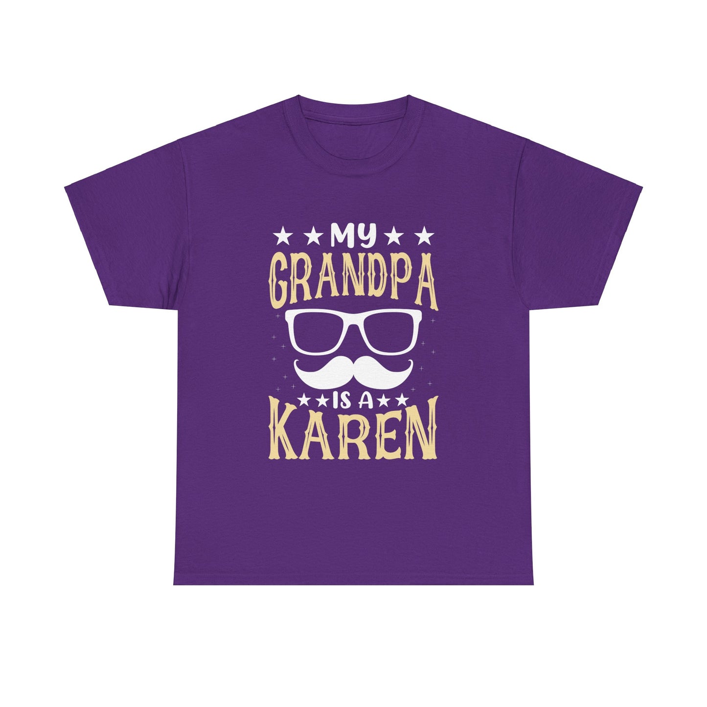 The Karens Collection T-shirts | Unisex Heavy Cotton Tee | My Grandpa Is A Karen Printify