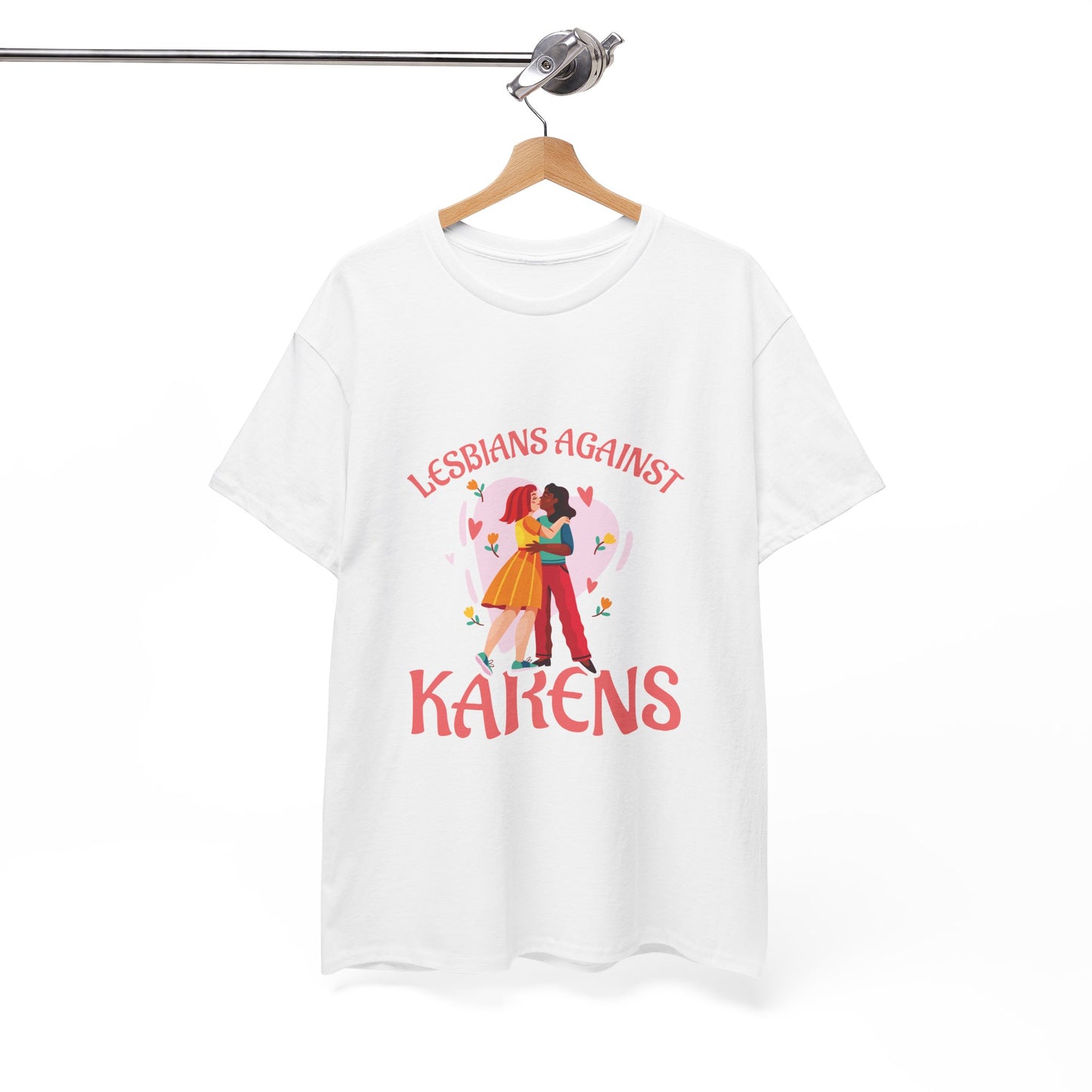 The Karens Collection T-shirts | Unisex Heavy Cotton Tee | Lesbians Against Karen Printify