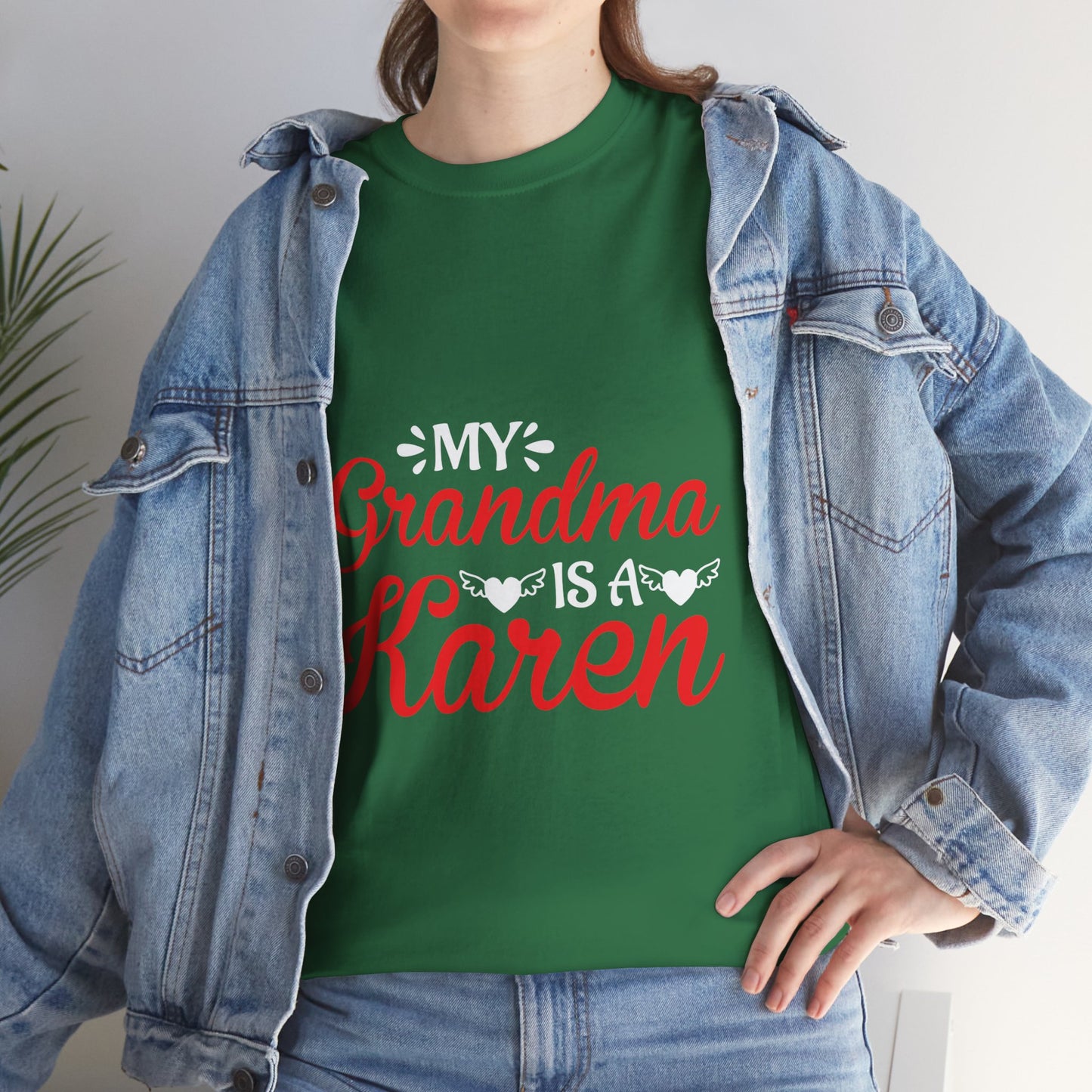 The Karens Collection T-shirts | Unisex Heavy Cotton Tee | My Grandma Is A Karen Printify
