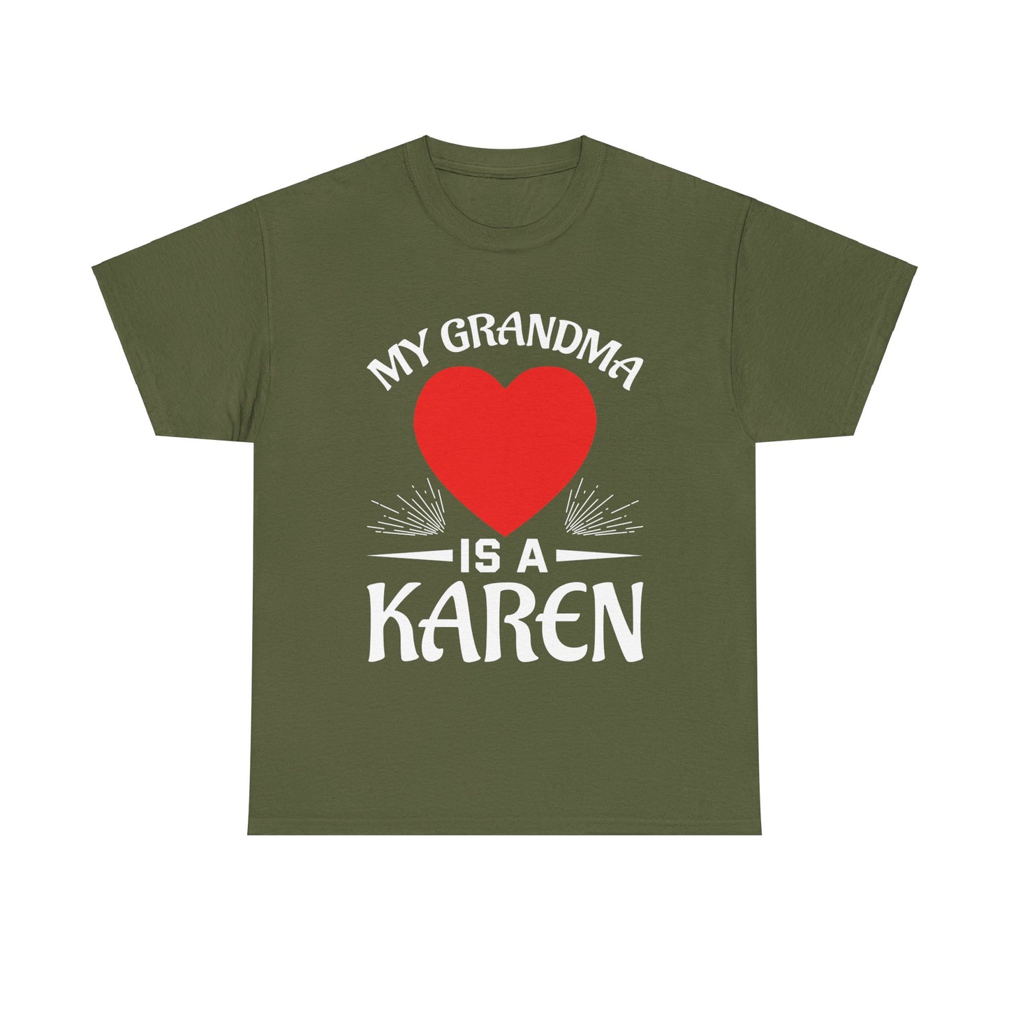 The Karens Collection T-shirts | Unisex Heavy Cotton Tee | My Grandma Is A Karen Printify