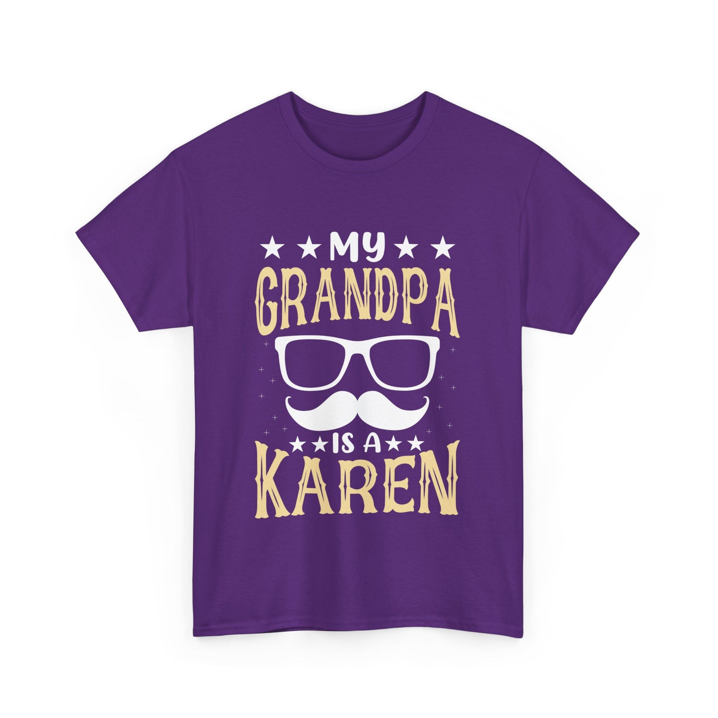 The Karens Collection T-shirts | Unisex Heavy Cotton Tee | My Grandpa Is A Karen Printify