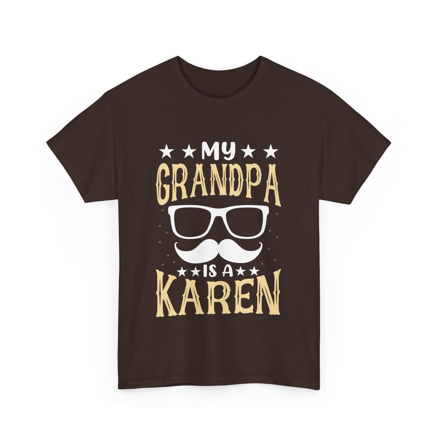 The Karens Collection T-shirts | Unisex Heavy Cotton Tee | My Grandpa Is A Karen Printify
