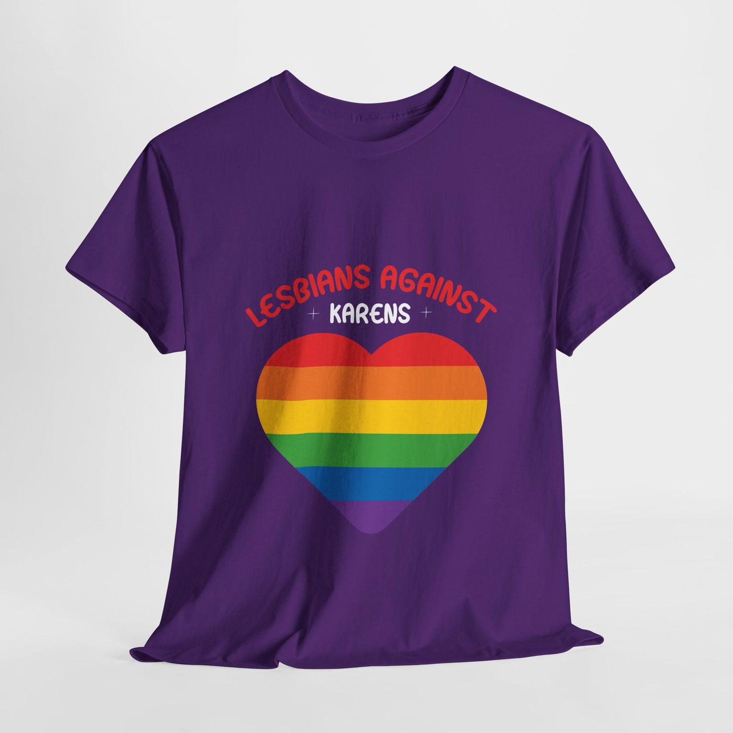 Lesbians Against Karen Humor Novelty T-shirt For Gift Printify