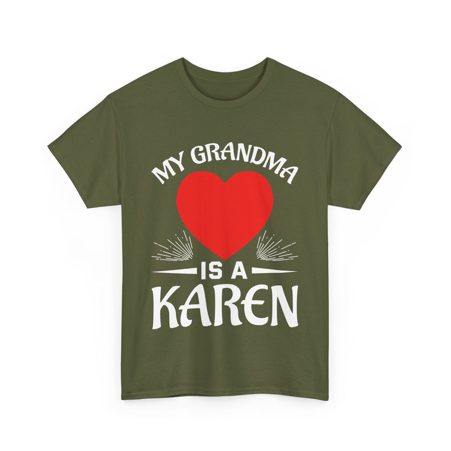 The Karens Collection T-shirts | Unisex Heavy Cotton Tee | My Grandma Is A Karen Printify