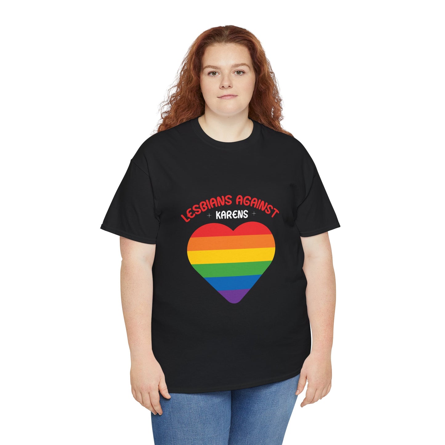 Lesbians Against Karen Humor Novelty T-shirt For Gift Printify