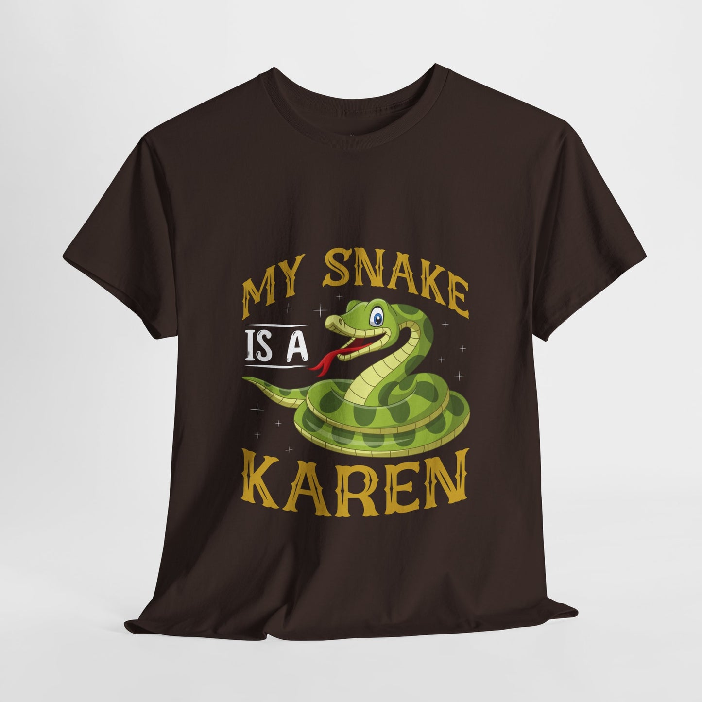 My Snake Is A Karen Humor Animal Lover Novelty Tee Printify