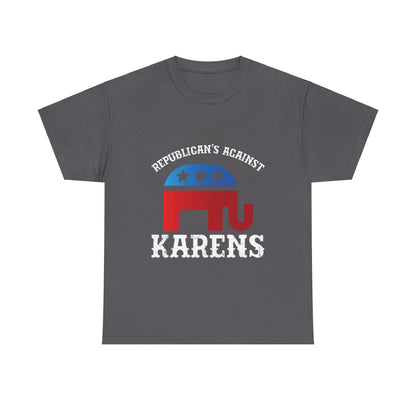 The Karens Collection T-shirts | Unisex Heavy Cotton Tee | Republicans Against Karen Printify