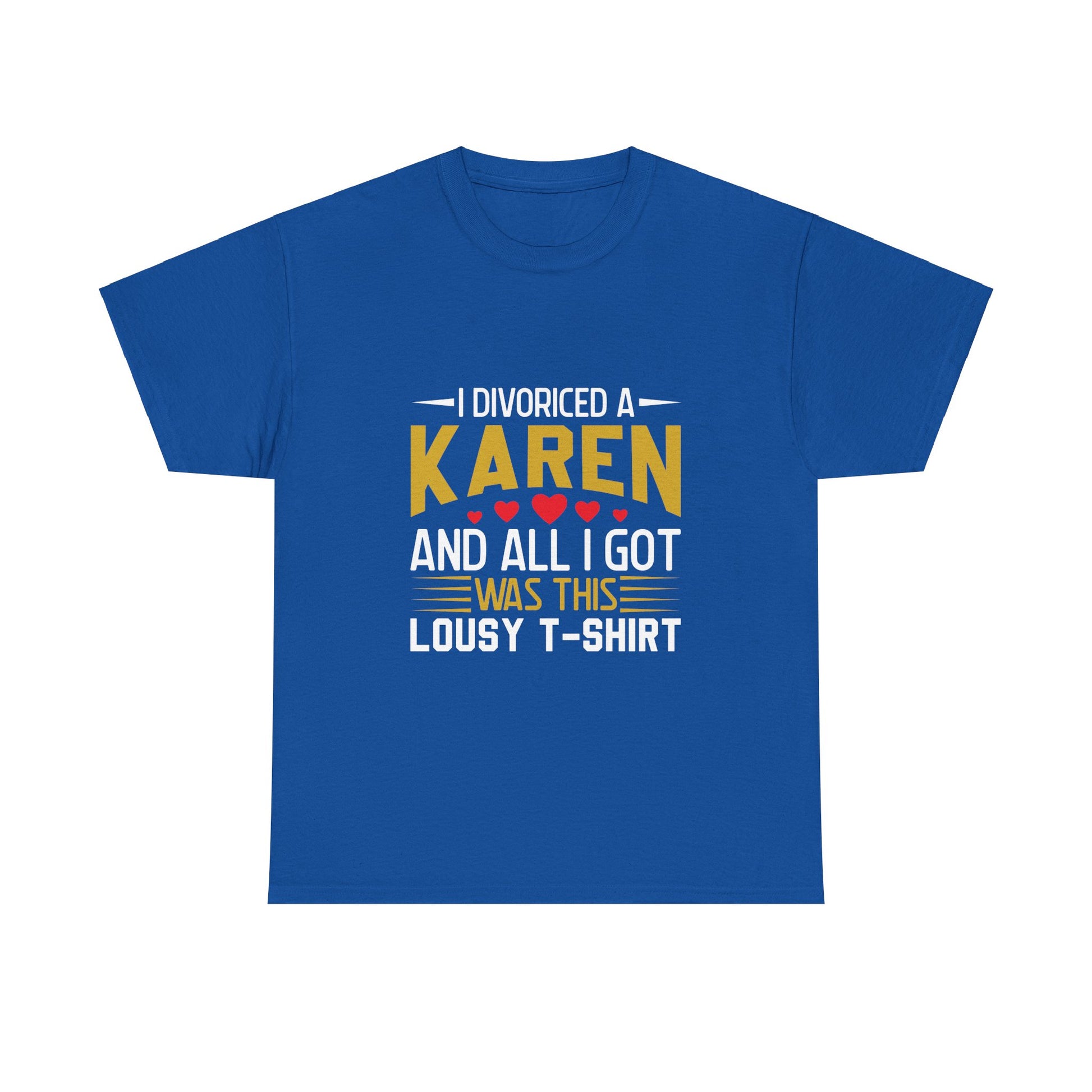 Karen's Collection T-shirt | Unisex Heavy Cotton Tee | I Married A Karen And I Got... Printify