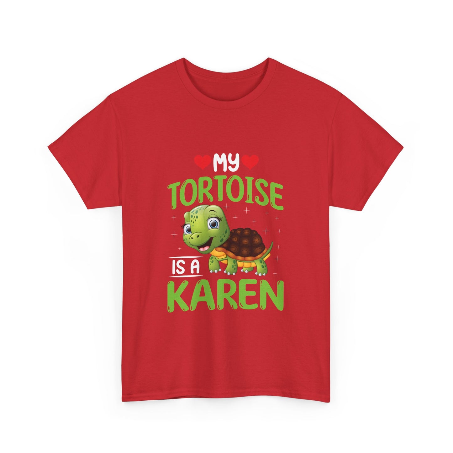 The Karens Collection T-shirts | Unisex Heavy Cotton Tee | My Tortoise Is A Karen Printify