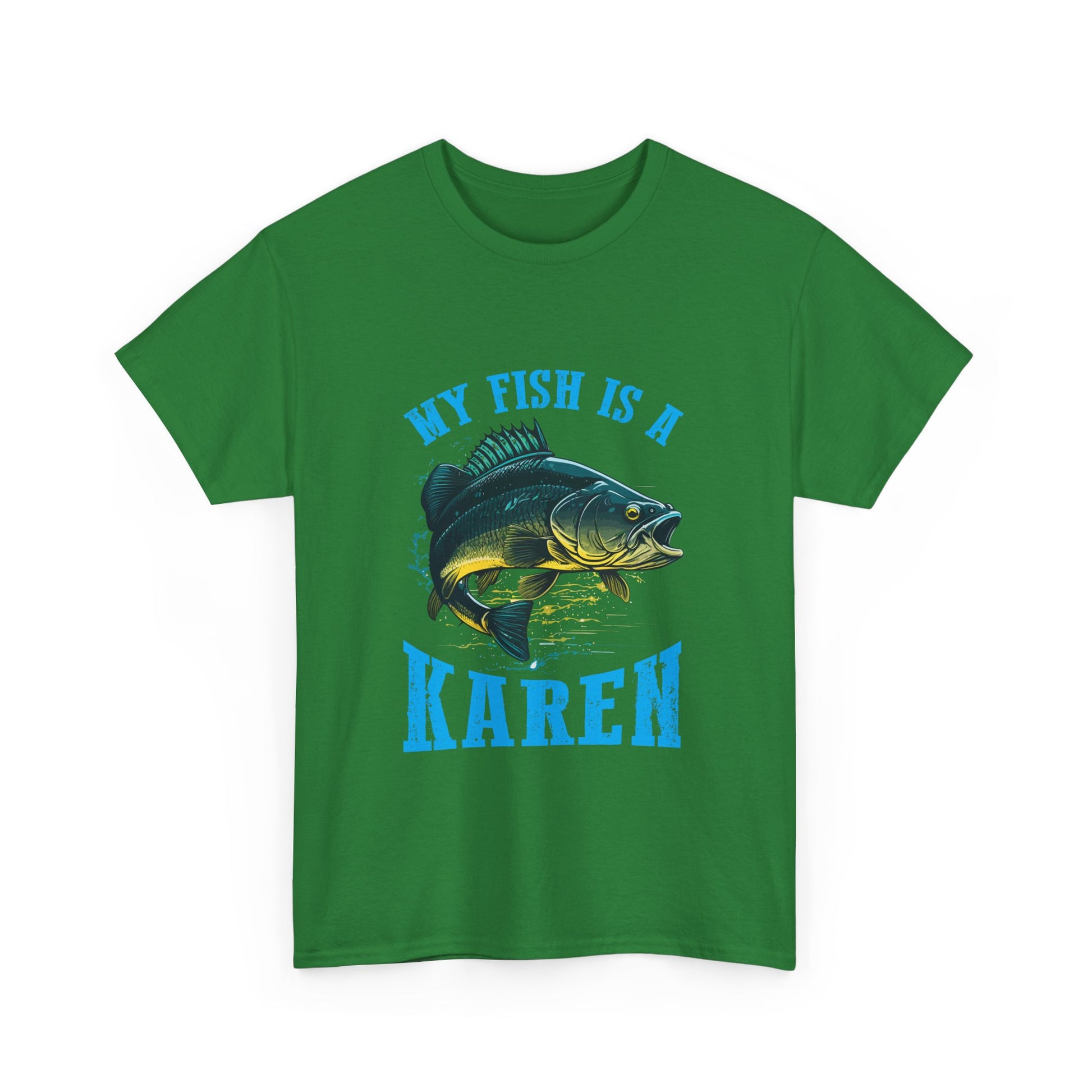 The Karens Collection T-shirts | Unisex Heavy Cotton Tee | My Fish Is A Karen Printify