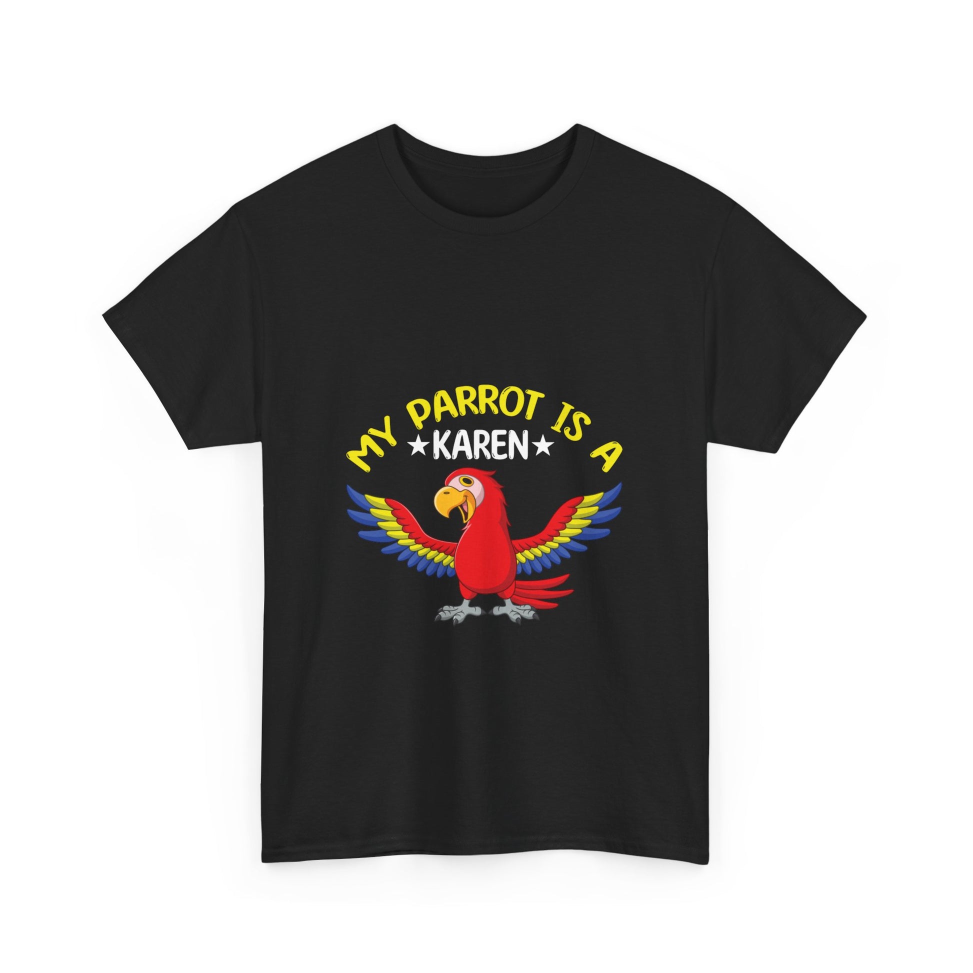 The Karens Collection T-shirts | Unisex Heavy Cotton Tee | My Parrot Is A Karen Printify