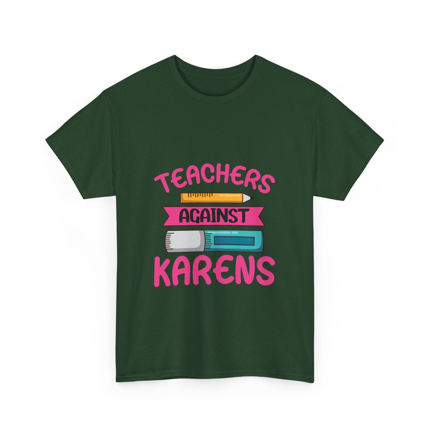 The Karens Collection T-shirts | Unisex Heavy Cotton Tee | Teachers Against Karen Printify