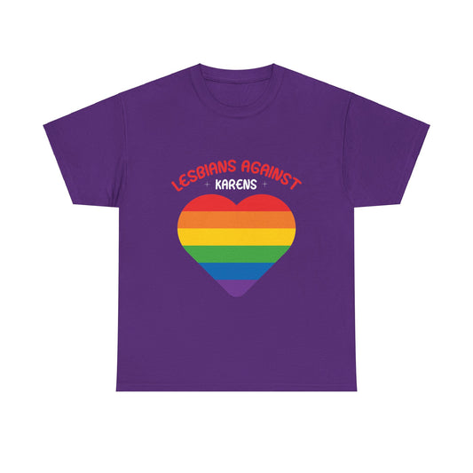 The Karens Collection T-shirts | Unisex Heavy Cotton Tee | Lesbians Against Karen Printify