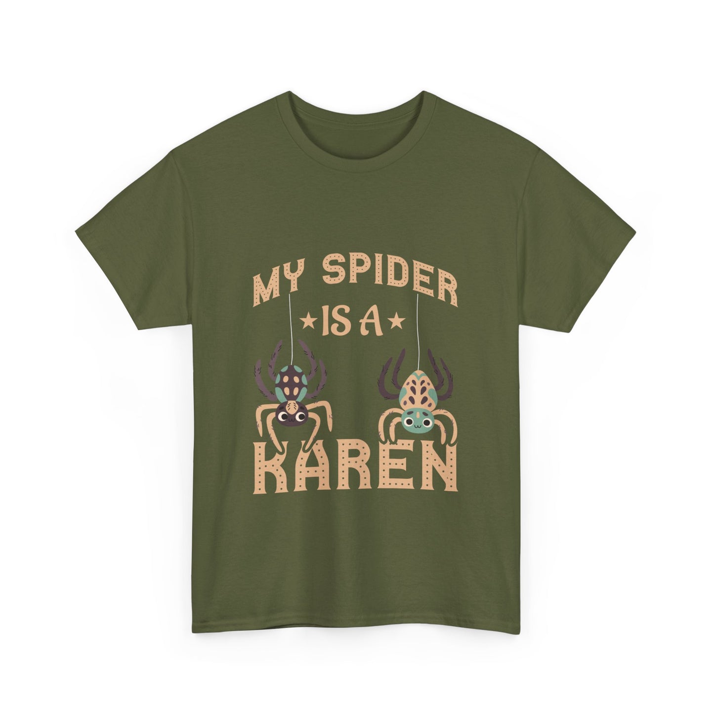 The Karens Collection T-shirts | Unisex Heavy Cotton Tee | My Spider Is A Karen Printify