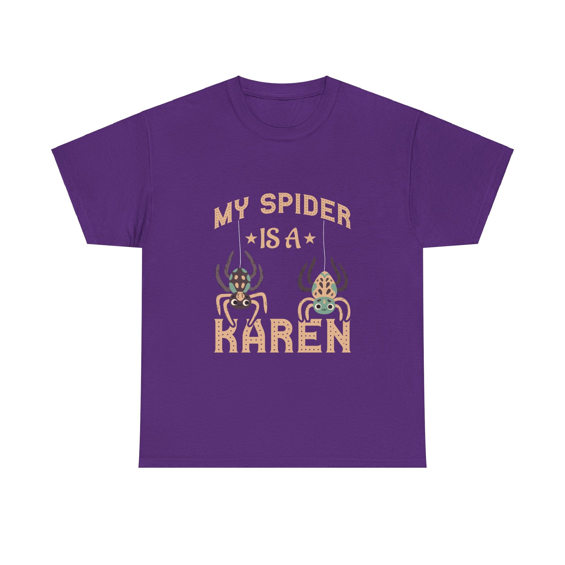 The Karens Collection T-shirts | Unisex Heavy Cotton Tee | My Spider Is A Karen Printify