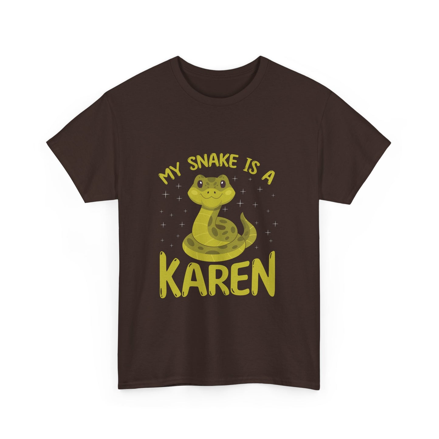 The Karens Collection T-shirts | Unisex Heavy Cotton Tee | My Snake Is A Karen Printify