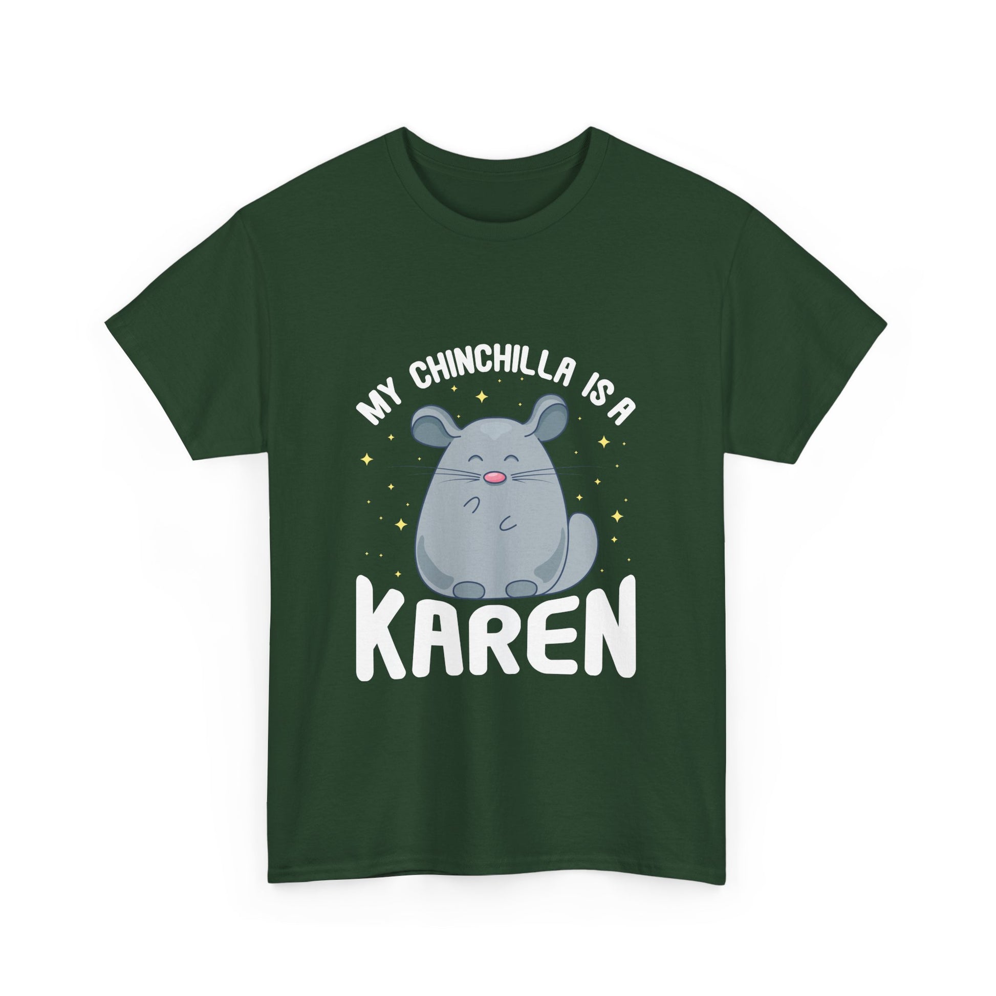 The Karens Collection T-shirts | Unisex Heavy Cotton Tee | My Chingchilla Is A Karen Printify