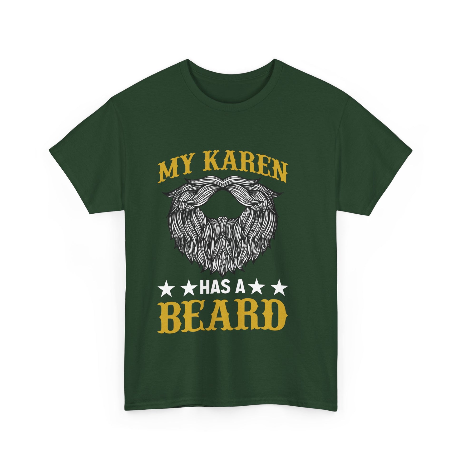 The Karens Collection T-shirts | Unisex Heavy Cotton Tee | My Karen Has A Beard Printify