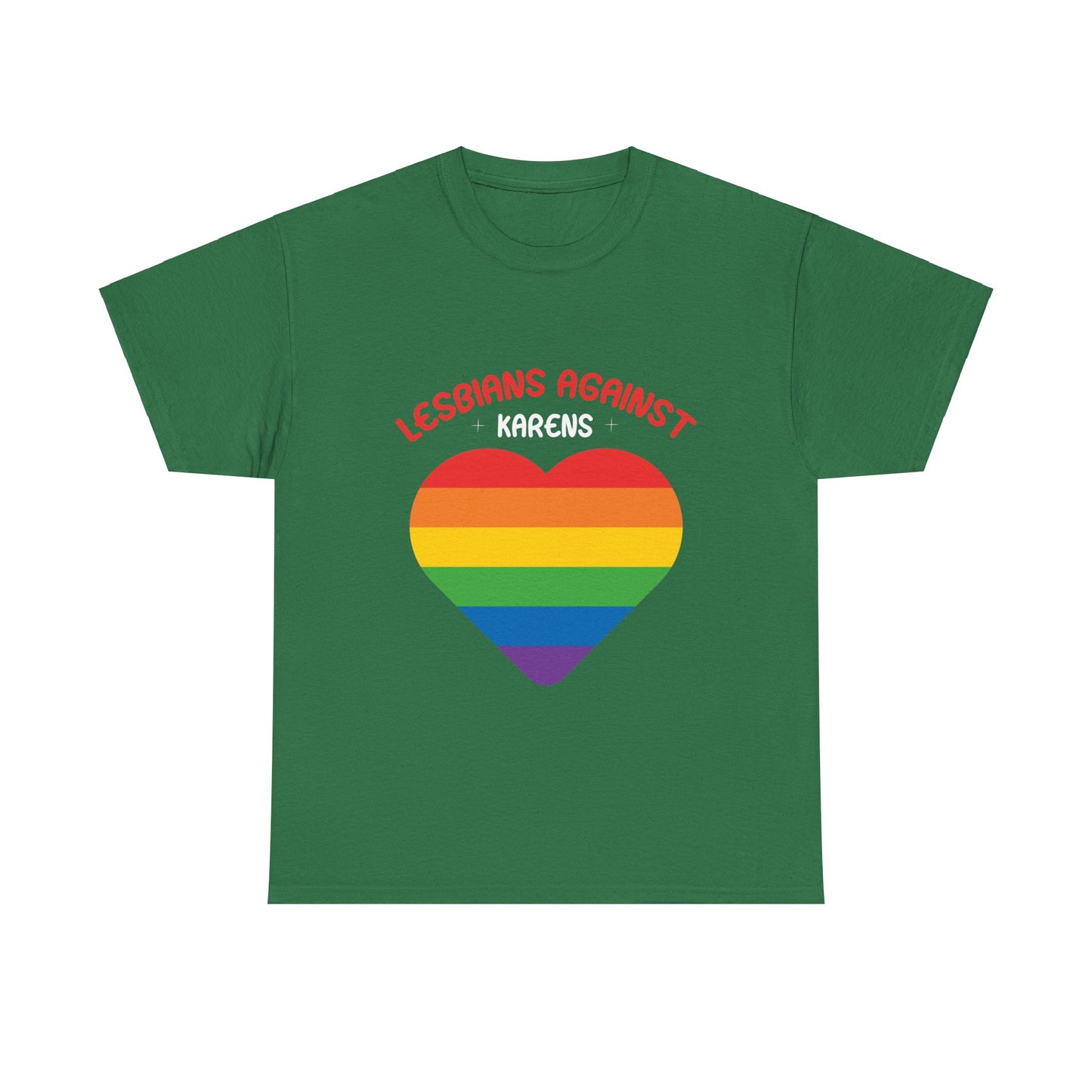 The Karens Collection T-shirts | Unisex Heavy Cotton Tee | Lesbians Against Karen Printify