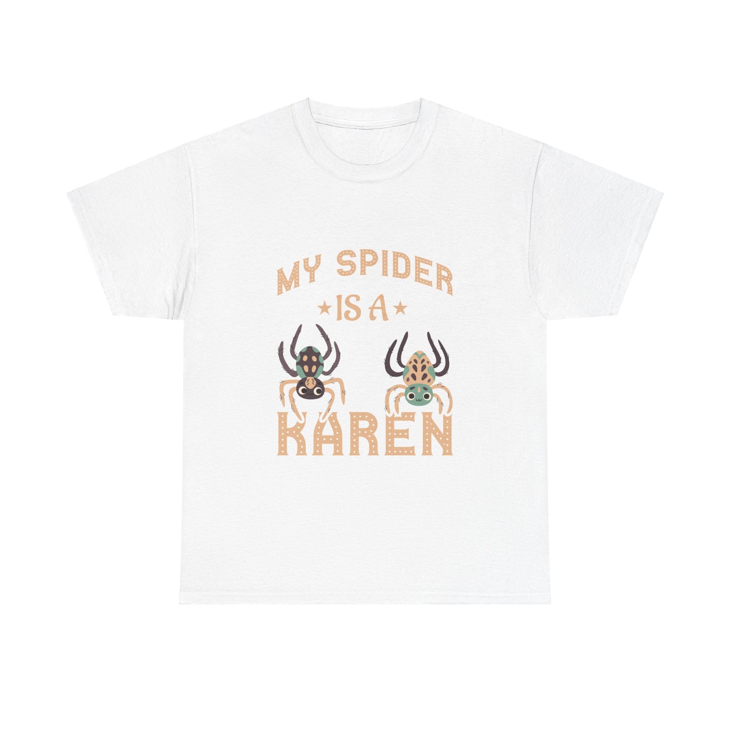 The Karens Collection T-shirts | Unisex Heavy Cotton Tee | My Spider Is A Karen Printify