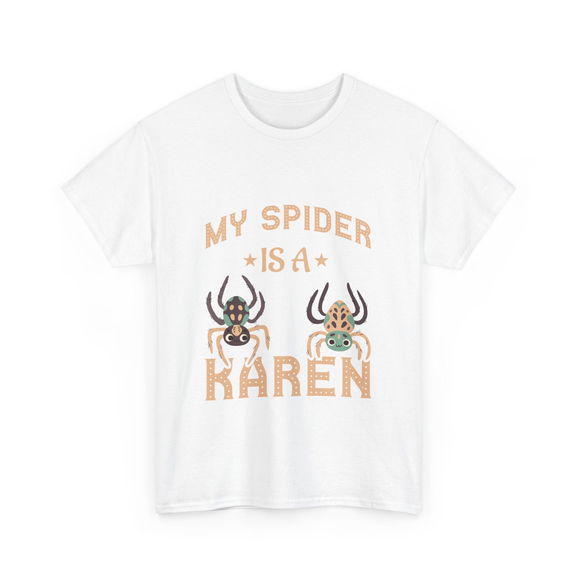 The Karens Collection T-shirts | Unisex Heavy Cotton Tee | My Spider Is A Karen Printify