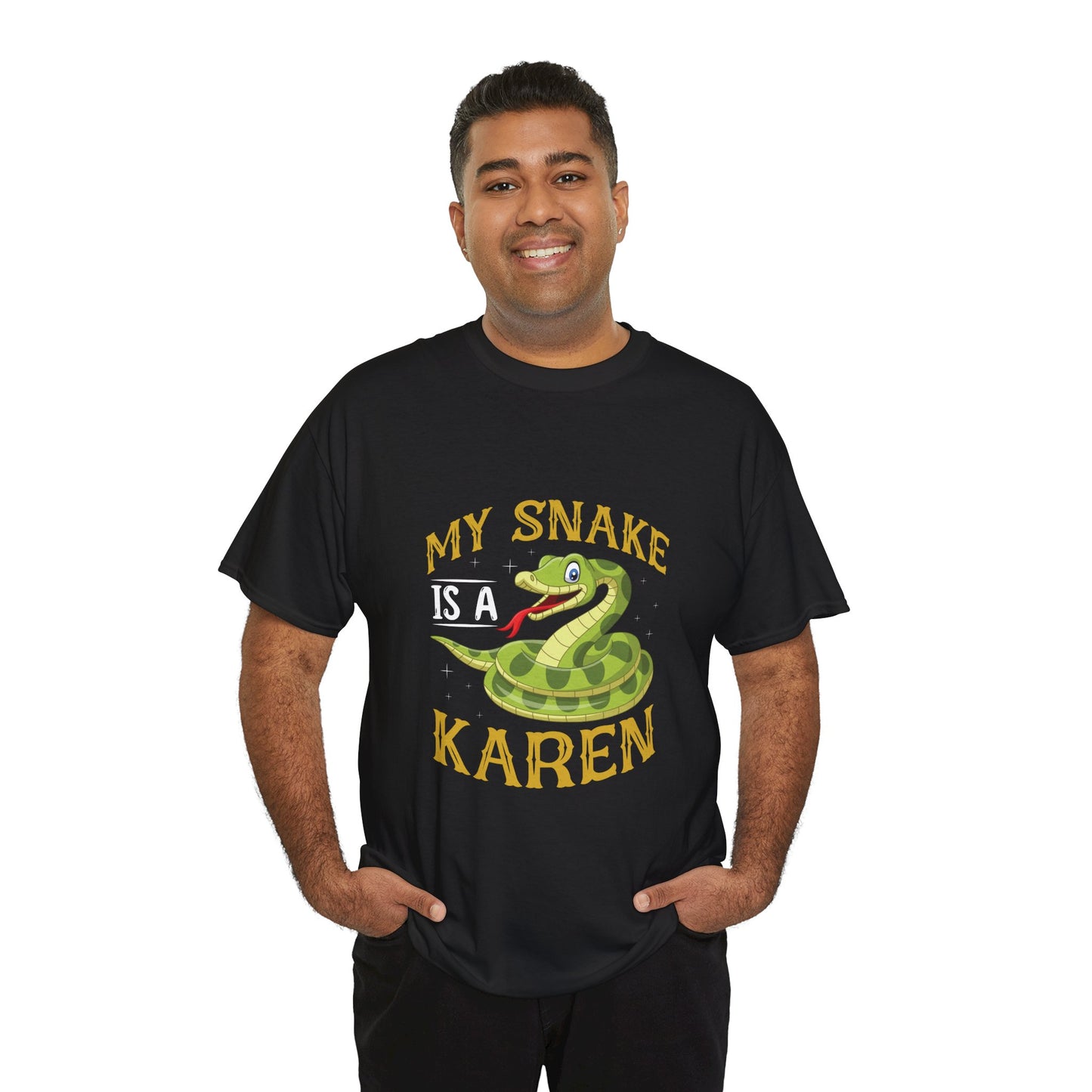 My Snake Is A Karen Humor Animal Lover Novelty Tee Printify