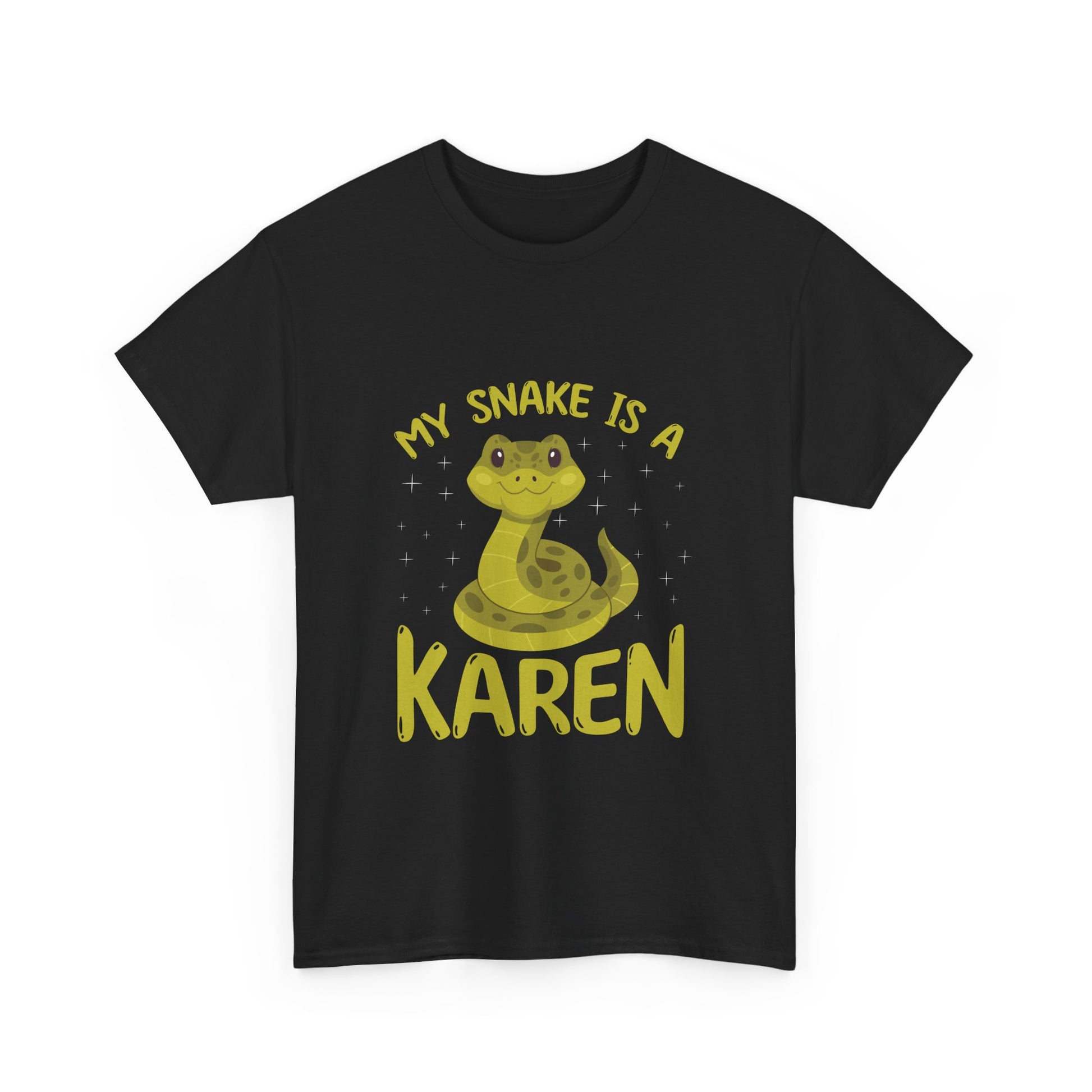 The Karens Collection T-shirts | Unisex Heavy Cotton Tee | My Snake Is A Karen Printify