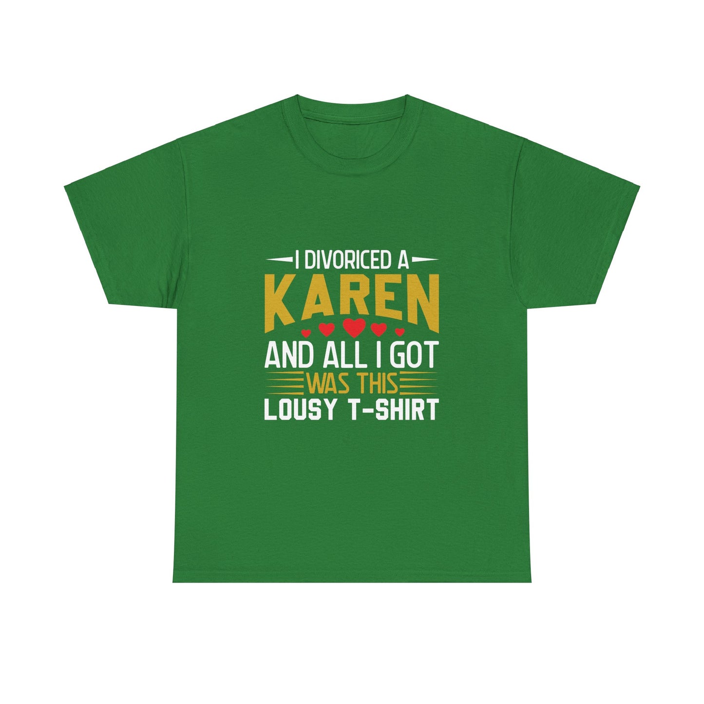 Karen's Collection T-shirt | Unisex Heavy Cotton Tee | I Married A Karen And I Got... Printify