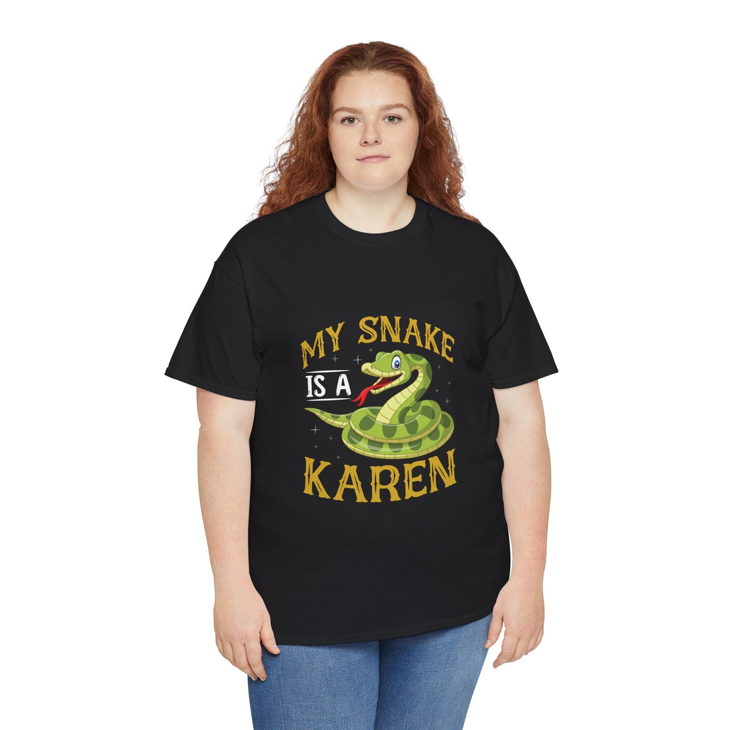 My Snake Is A Karen Humor Animal Lover Novelty Tee Printify