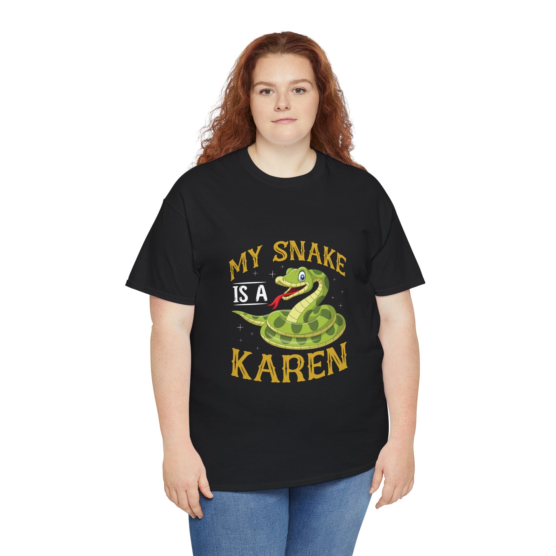 My Snake Is A Karen Humor Animal Lover Novelty Tee Printify