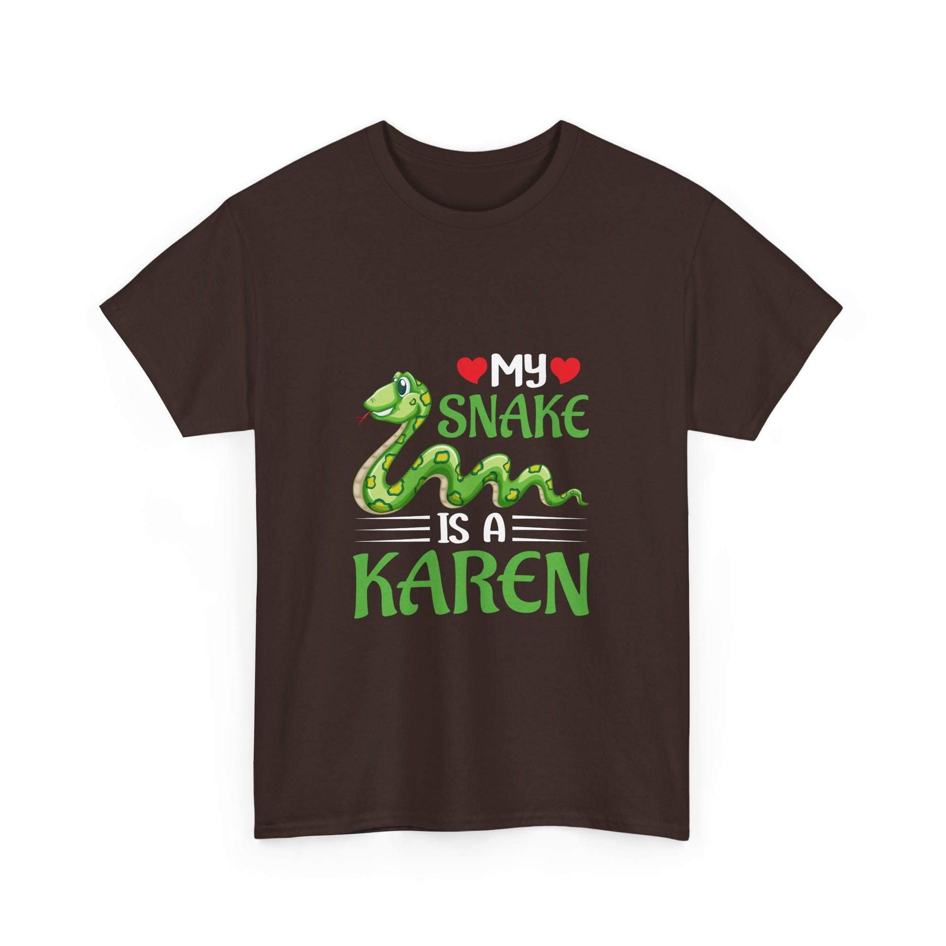 The Karens Collection T-shirts | Unisex Heavy Cotton Tee | My Snake Is A Karen Printify