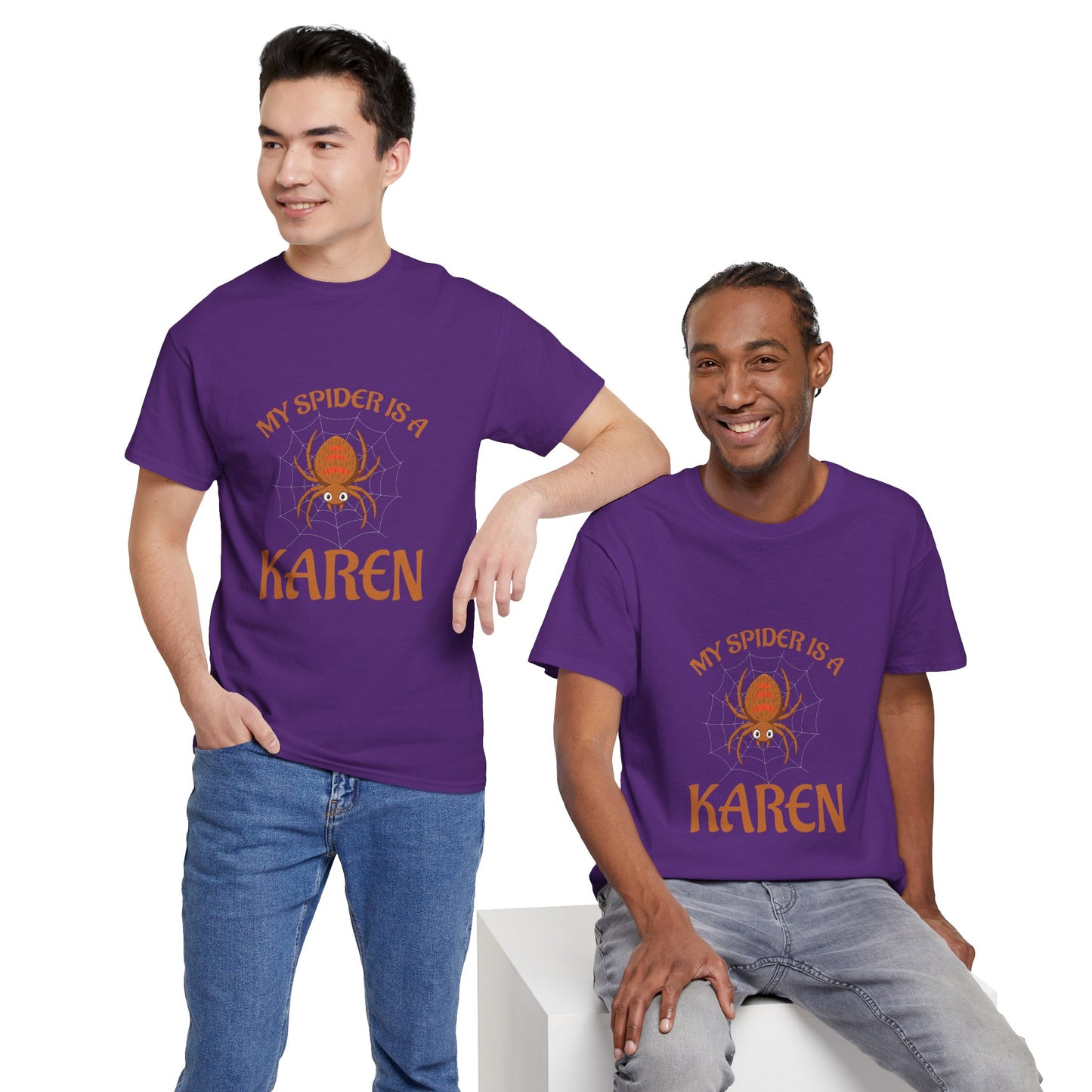 My Spider Is A Karen Funny Humor Lover Novelty Tee Printify