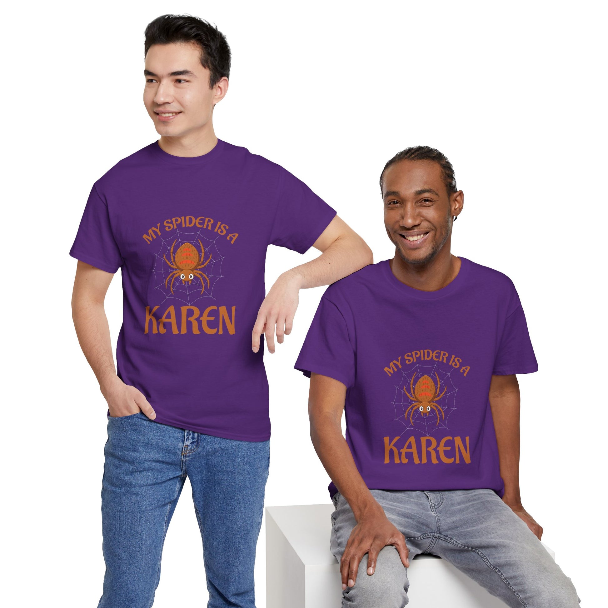 My Spider Is A Karen Funny Humor Lover Novelty Tee Printify