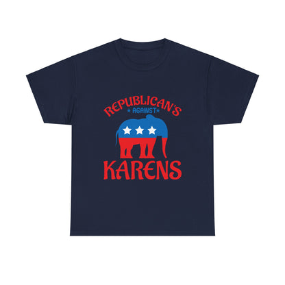 The Karens Collection T-shirts | Unisex Heavy Cotton Tee | Republicans Against Karen Printify