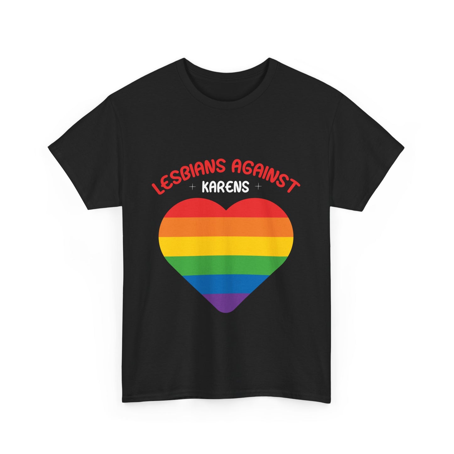 The Karens Collection T-shirts | Unisex Heavy Cotton Tee | Lesbians Against Karen Printify