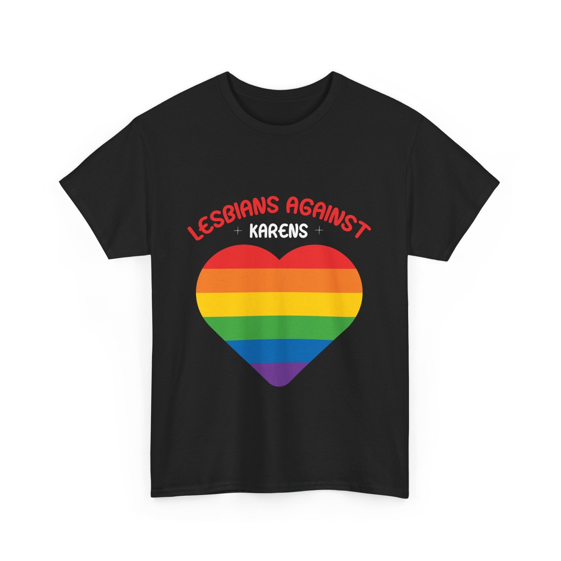 The Karens Collection T-shirts | Unisex Heavy Cotton Tee | Lesbians Against Karen Printify