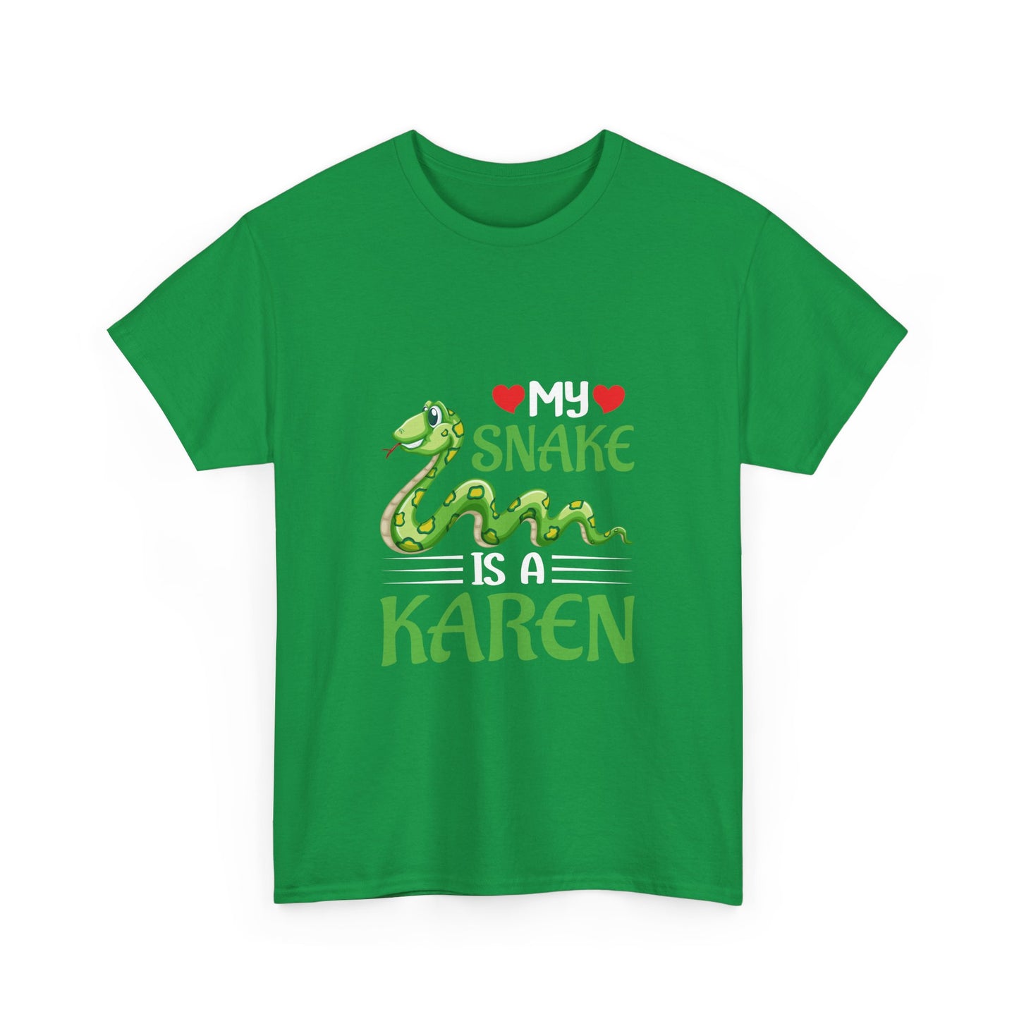 The Karens Collection T-shirts | Unisex Heavy Cotton Tee | My Snake Is A Karen Printify