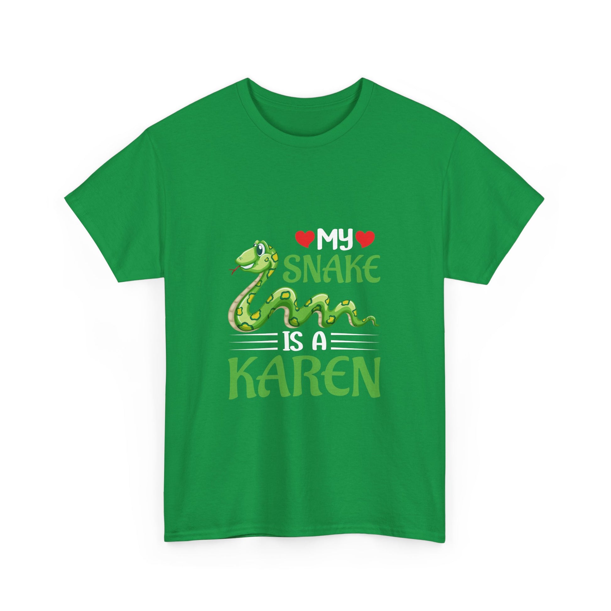 The Karens Collection T-shirts | Unisex Heavy Cotton Tee | My Snake Is A Karen Printify