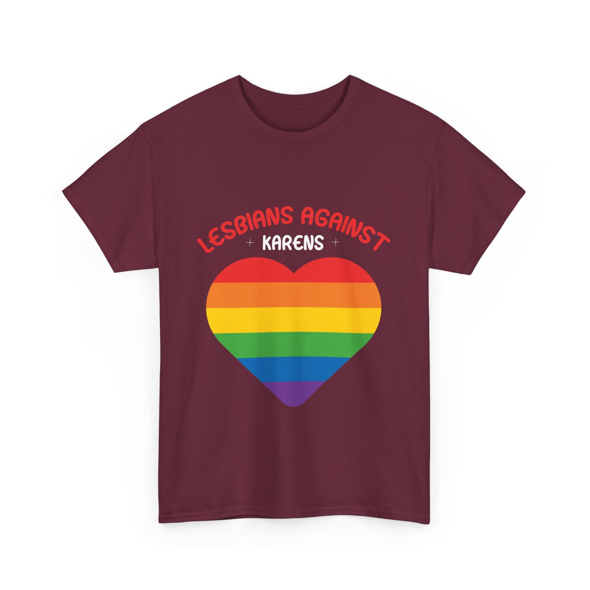 The Karens Collection T-shirts | Unisex Heavy Cotton Tee | Lesbians Against Karen Printify