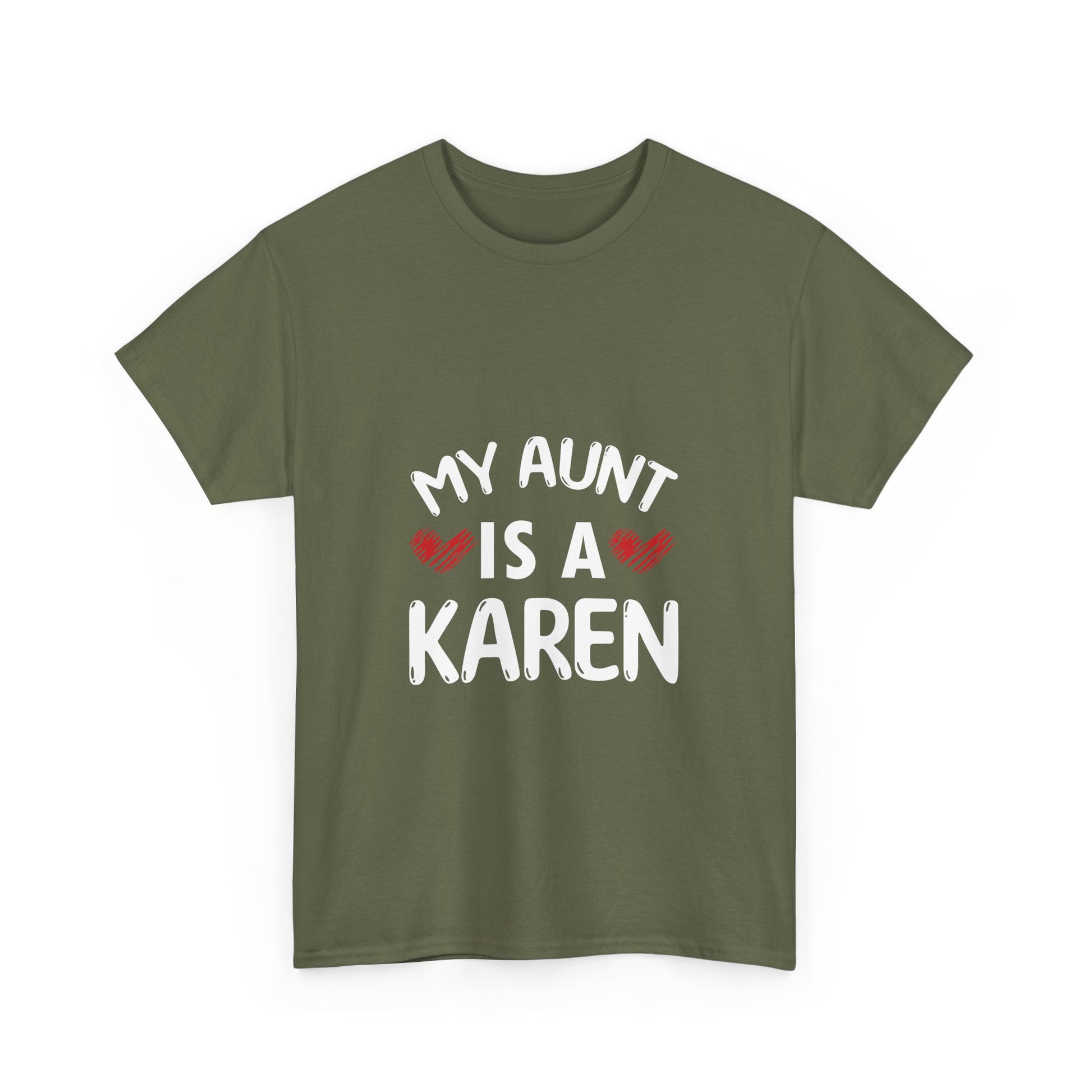 The Karens Collection T-shirts | Unisex Heavy Cotton Tee | My Aunt Is A Karen Printify