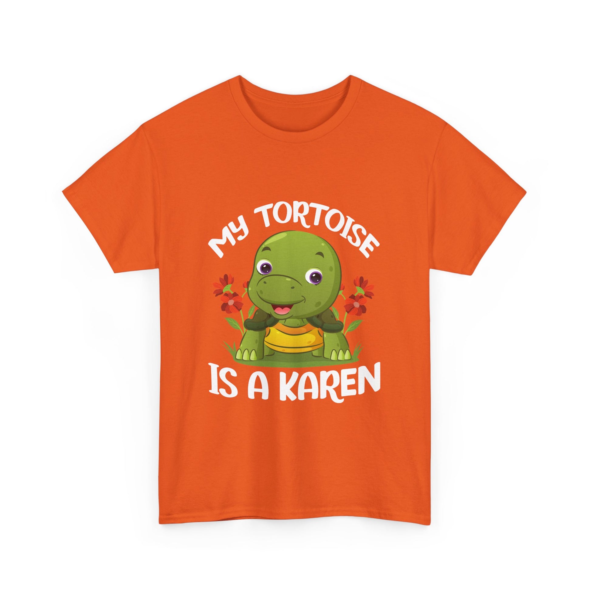 The Karens Collection T-shirts | Unisex Heavy Cotton Tee | My Tortoise Is A Karen Printify