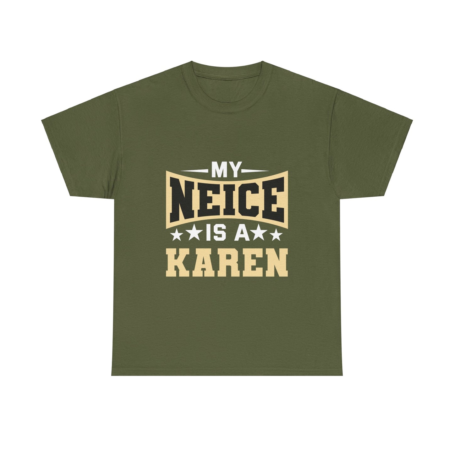 The Karens Collection T-shirts | Unisex Heavy Cotton Tee | My Neice Is A Karen Printify