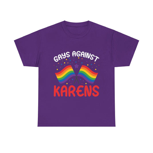 The Karens Collection T-shirts | Unisex Heavy Cotton Tee | Gays Against Karen Printify