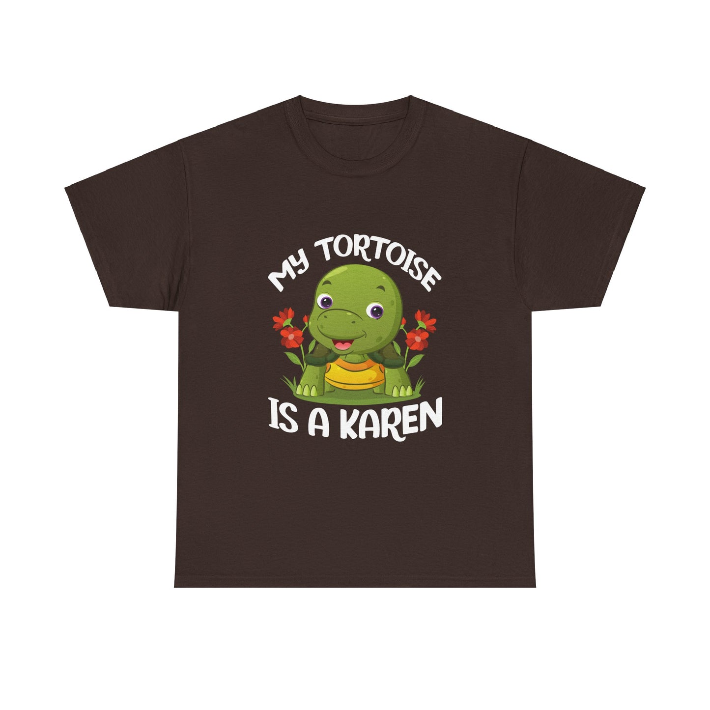 The Karens Collection T-shirts | Unisex Heavy Cotton Tee | My Tortoise Is A Karen Printify