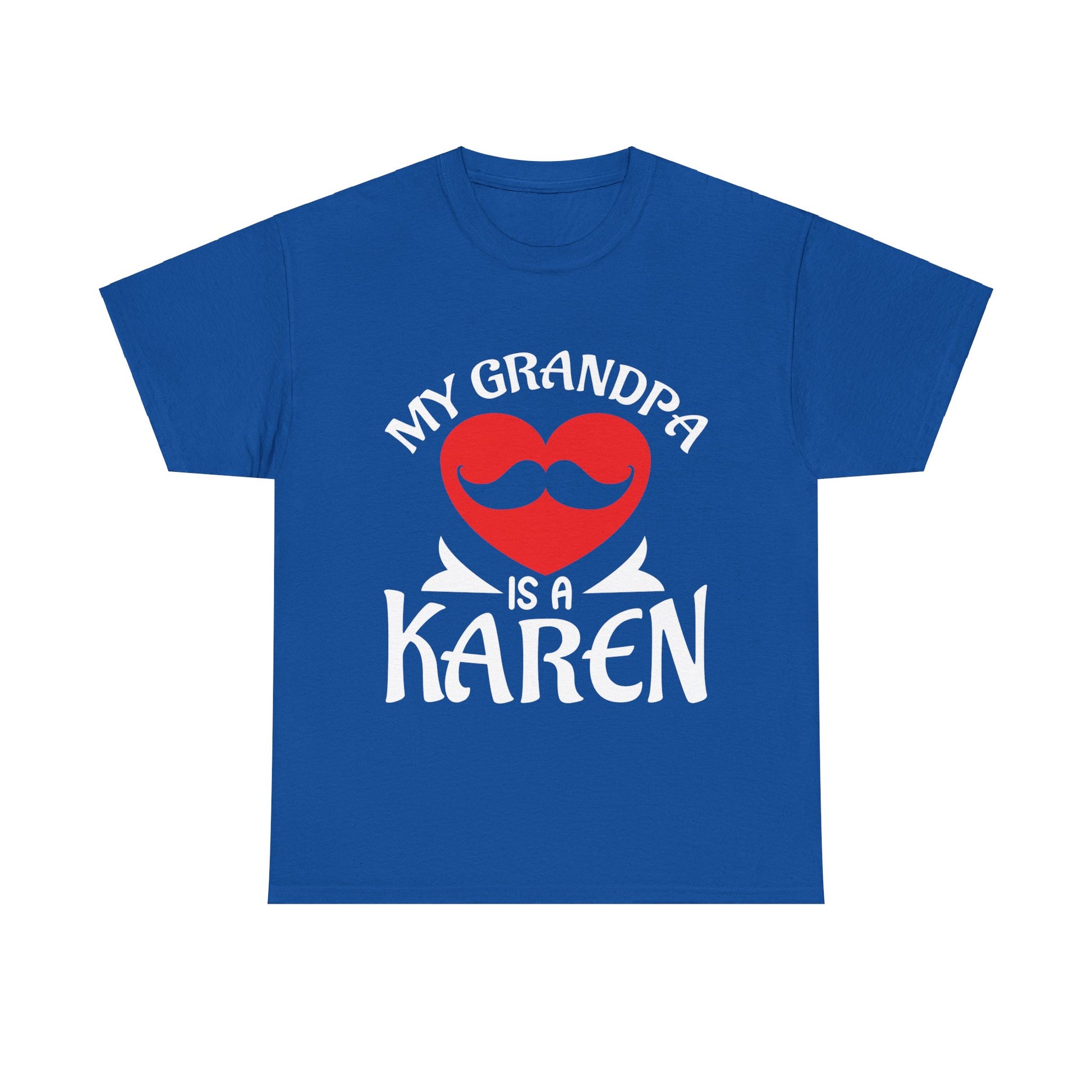 The Karens Collection T-shirts | Unisex Heavy Cotton Tee | My Grandpa Is A Karen Printify