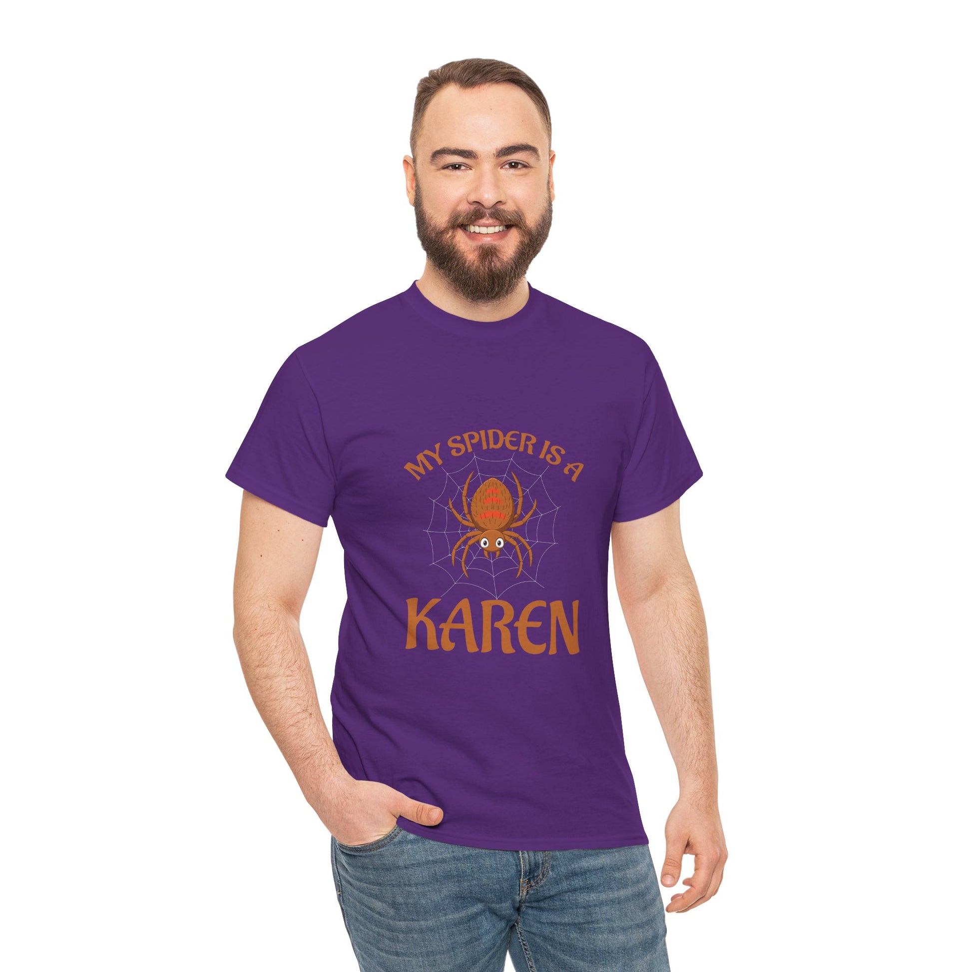 My Spider Is A Karen Funny Humor Lover Novelty Tee Printify