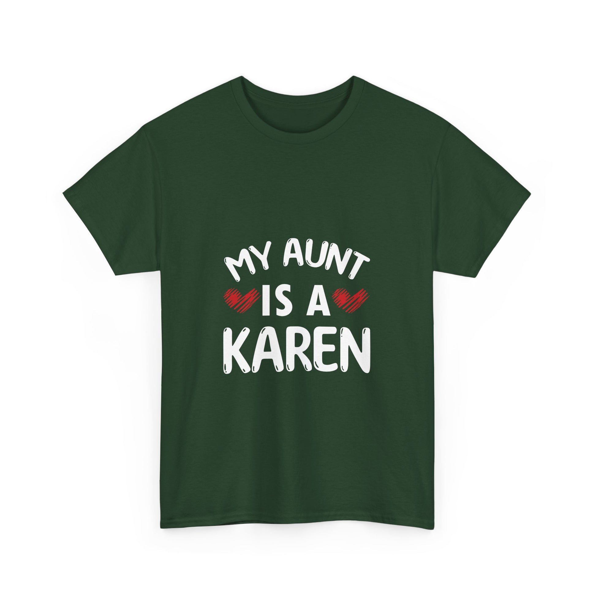 The Karens Collection T-shirts | Unisex Heavy Cotton Tee | My Aunt Is A Karen Printify