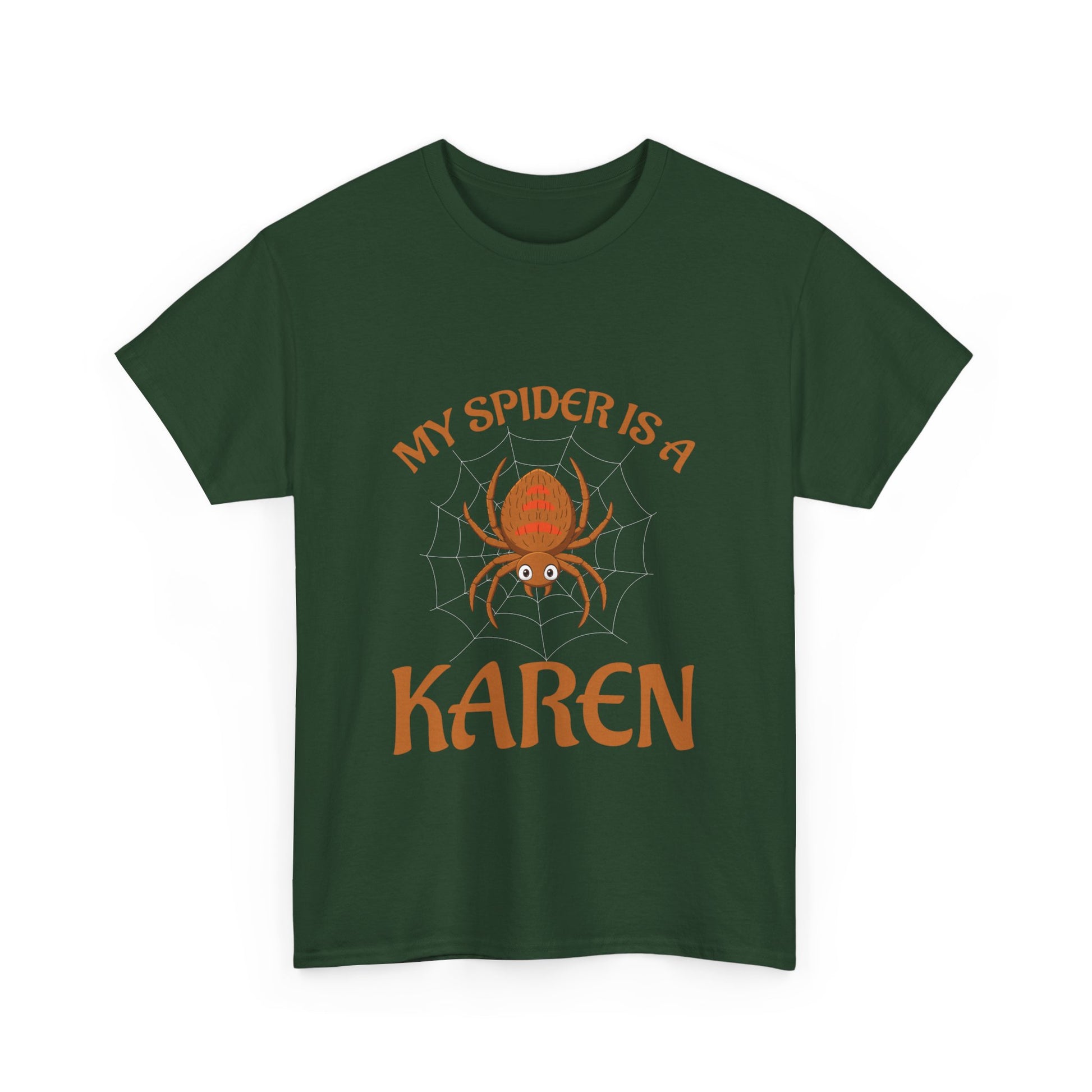 The Karens Collection T-shirts | Unisex Heavy Cotton Tee | My Spider Is A Karen Printify